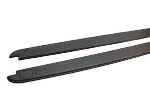 F150 2021 2022 2023 2024 için Düz Mat Siyah ABS Arka Kasası Rayları Koruyucuları Kapakları Kalıplama Kapağı (Delikli) - Product Image 3