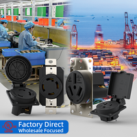 Prise industrielle Yineng NEMA 5-50R 50A 125V, prise extérieure résistante aux intempéries, norme américaine, pour générateur EV RV pour les États-Unis et le Canada