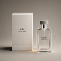 Flacon de parfum personnalisé à vaporisation fine, 100 ml, 50 ml, flacon de parfum carré vide, flacon de parfum en verre de 30 ml avec boîte