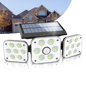Iluminação <span class=keywords><strong>exterior</strong></span> pátio garagem solarlamp, <span class=keywords><strong>exterior</strong></span>, lâmpada de parede externa com <span class=keywords><strong>detector</strong></span> de movimento, luz solar de rua de alta potência - Product Image 1