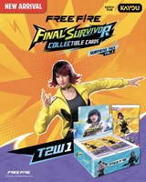 Famous Games Wholesale Kayou Free Fire-Final Survivor Cartes à collectionner SEA T2W1 Jeu de cartes à collectionner anglais TCG Tendance En stock