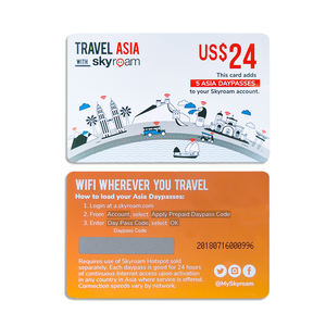 بيع بالجملة تخصيص الصفر قبالة RFID & NFC الأعمال مكافأة تذاكر الولاء ميزة الصفر والفوز - Product Image 4