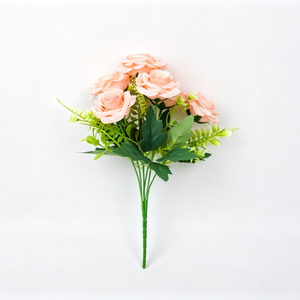 Ramo de <span class=keywords><strong>Rosas</strong></span> Artificiales Realistas, Estilo Nórdico, Hecho a Mano, para Graduación, Navidad, Año Nuevo, Envío Rápido, Disponible en Línea - Product Image 6