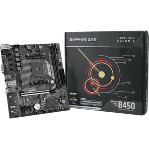 Carte mère de bureau Sapphire B450M-E AM4 DDR4 64 Go RAM ATX – Vente rapide en gros et approvisionnement en vrac - Product Image 1