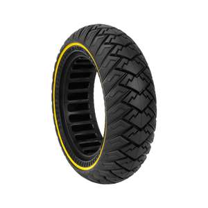 Pneu plein tout-terrain Ulip 10*2.70-6.5 (10*2.75) avec cercle jaune, 10 pouces, pour Kukirin A1 M4 Max G2 Master - Product Image 5