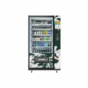 Touch Screen Farmácia Droga Vending Machine Distribuidores De Boissons Combo Snack Bebida Fresca E Máquina De Venda Automática De Café