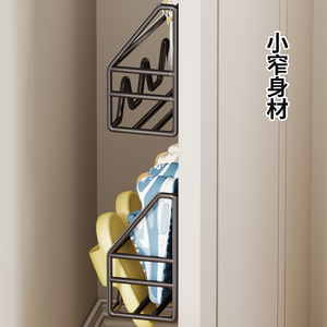 Jinsheng Over Door <b>Shoe</b> <b>Rack</b> Double Layer Wall Mounted Storage For Sports <b>Shoes</b> No Drilling Required - Product Image 4