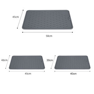 <span class=keywords><strong>Tapis</strong></span> <span class=keywords><strong>de</strong></span> <span class=keywords><strong>cuisine</strong></span> multifonction en silicone pour machine à café et alimentation des animaux, résistant à la chaleur, <span class=keywords><strong>antidérapant</strong></span> et drainant, personnalisable - Product Image 4