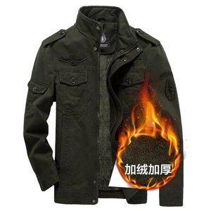 Veste d'<span class=keywords><strong>hiver</strong></span> en coton épais et chaud pour <span class=keywords><strong>homme</strong></span>, coupe-vent en molleton personnalisé, <span class=keywords><strong>Parka</strong></span> à capuche - Product Image 3