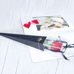 Caja de Regalo de Flores Preservadas Portátil de Lujo ZL, Bolsa para Rosas Preservadas, Ramo Hecho a Mano, Caja de Regalo para Flores de San Valentín - Product Image 5