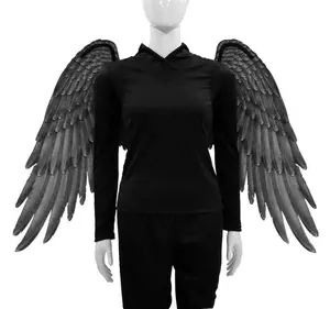 Halloween 3D Angel Devil Big Wings Mardi Gras Theme Party Cosplay Accessories of Kid Adult Children Wings Costume