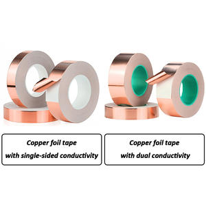 Cinta Adhesiva de Cobre Conductiva de una Sola Cara Resistente al Calor para Blindaje EMI, Blindaje de Cables, Devanado de Motores, Conexión a Tierra, PCB - Product Image 2