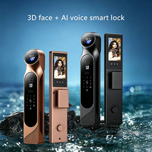 Glomarket Palm Vein Recognition Smart Door <b>Lock</b> AI Camera Video Intercom 3D Face Fingerprint Password Tuya WiFi Home Villa <b>Lock</b> - Product Image 1