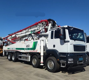 Camion pompe à flèche XS52 économe en carburant avec vanne de commutation rapide, hauteur de levage de 52 m pour les travaux de construction résidentielle et d'appartements - Product Image 2