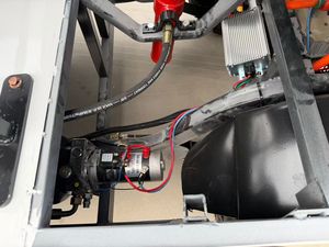 Camion électrique de qualité supérieure, UTV 2 places, chariot de golf avec benne de chargement, benne basculante automatique, capacité de charge de 500 kg, camion de transport électrique - Product Image 3