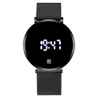 Jam Tangan LED Multifungsi, Jam Tangan Elektronik Layar Sentuh Mewah Tahan Air Bercahaya untuk Pelajar