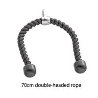 Accessoires d'équipement complet pour l'entraînement musculaire, équipement de gym, poignées de traction, poignées recouvertes de caoutchouc