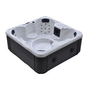 Bain à remous spa extérieur acrylique 4-5 places avec bain à remous massage spa froid plongeant jacu zzi baignoire - Product Image 4