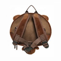 Sac de jouets 3D super mignon pour enfants, logo personnalisé animal jouet en peluche ours en peluche sacs à dos pour enfants