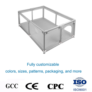 Moderno di lusso per bambini box recinzione di sicurezza materiali Oxford box per interni con cancello per la sicurezza del bambino - Product Image 6