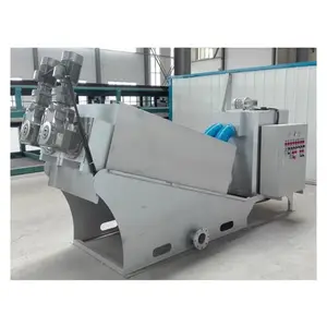 Pabrik langsung 0.5 m kecil belt filter press digunakan dalam sistem air limbah dewatering lumpur