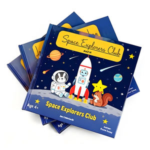 Impression personnalisée à la demande de livres reliés, service d'impression de livres cartonnés pour enfants, livres cartonnés pour enfants, impression de livres d'histoires pour enfants - Product Image 1