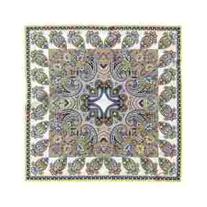 Bandana carré multifonctionnel en soie personnalisé, style européen et américain, tendance, 25x50cm - Product Image 1