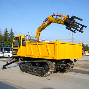 Бесплатная доставка. Гусеничный самосвал <span class=keywords><strong>CE</strong></span> EPA, 8 тонн, дизельный, для лесного хозяйства, многофункциональный, с устройством для сбора древесины. - Product Image 4