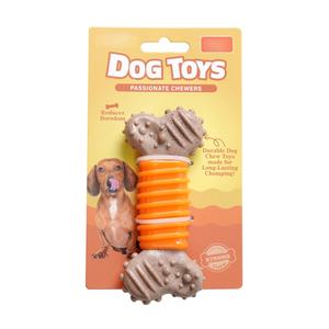 Los juguetes para perros son divertidos para aliviar el aburrimiento con hueso TPR como varillas de molienda que son resistentes a morder y masticar - Product Image 4