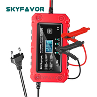 Cargador de Batería Inteligente de 12V 6A del Fabricante, Cargador de Batería de Coche de 12V, Cargador de Carga Lenta de 12V, Cargador Automático de Batería de Motocicleta