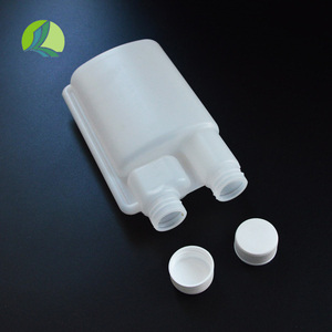 Botella dosificadora de doble cuello para laboratorio, dispositivo dispensador de botellas de plástico HDPE de 100ml, 250ml, 500ml, doble cámara para medir y comprobar - Product Image 3