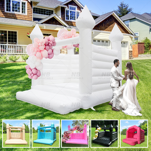 Commercial Luxury All White Wedding Bouncer Jumping Castle <b>Inflatable</b> <b>House</b> Wedding Party <b>Inflatable</b> White <b>House</b> W - Product Image 6