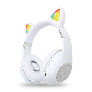 Tai Nghe Không Dây Màu Mới Tai Nghe & Tai Mèo Bluetooth Không Dây Bluetooth V5.0 Âm Trầm Stereo Mạnh Mẽ - Product Image 5