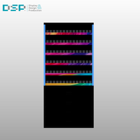 Étagères à cigarettes pour magasin de tabac DSP, présentoir à tabac avec armoire de rangement et éclairage LED, présentoirs à cigarettes pour magasin de tabac