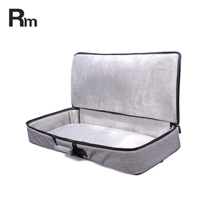 Bolsa de concierto para teclado personalizada de fábrica Bolsas y estuches para instrumentos grises rectangulares 600D 25 MM Bolsa de concierto para teclado de <span class=keywords><strong>61</strong></span> teclas - Product Image 3