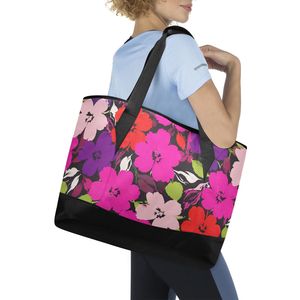 Sac Isotherme Floral Hawaïen pour Repas – Sac Glacière Thermique Portable avec Fermeture Éclair pour Voyage et Pique-nique - Product Image 5