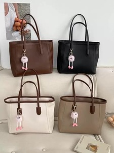 <span class=keywords><strong>Sac</strong></span> fourre-tout élégant pour femme, style coréen, <span class=keywords><strong>sac</strong></span> à bandoulière avec fermeture éclair, doublure en polyester, <span class=keywords><strong>sac</strong></span> de shopping polyvalent - Product Image 6