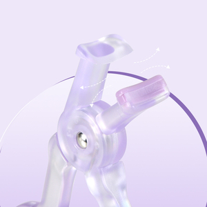 Recourbe-cils partiel mini en silicone de haute qualité, petit recourbe-cils pour toutes les formes de cils, outil pour faux cils - Product Image 4