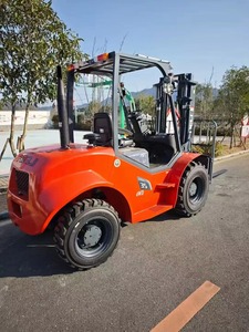 3.5 טון גס כל השטח מלגזה השטח, 4 כונן גלגל, מנוע יפני סיני עליון, מעל כביש להרים משאית, triplex 4.5 מ' - Product Image 4