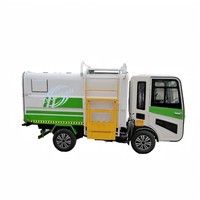 Camión de Recolección de Basura Eléctrico Automático 4x2 con Carga y Descarga Automática, Motor para Recolección de Residuos Urbanos