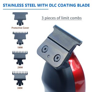 HHClippers男性用電動ヘアトリマーマシン充電式ヘアクリッパーバーバーツールシェービングひげトリマー - Product Image 2