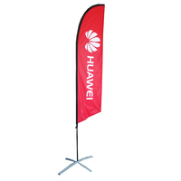 Personnalisé Personnalisé Publicité Bannière de Vol De Plage Drapeau De Plume Personnalisé