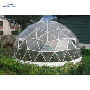 Petite tente sphérique transparente claire de dôme géodésique d'igloo de 4m pour <span class=keywords><strong>louer</strong></span> le restaurant - Product Image 5