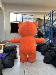 Saygo <span class=keywords><strong>2025</strong></span> Unisex Dành Cho Người Lớn Đầy Đủ Cơ Thể Inflatable Gấu Bông Trang Phục Màu Cam Sang Trọng Halloween Đi Bộ Phù Hợp Với Bên Phim Hoạt Hình Linh Vật - Product Image 2
