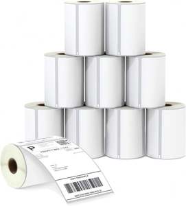 Etiquetas de Envío por Internet Dymo 1744907, 4 x 6 Pulgadas, Etiquetas de Código de Barras Compatibles con Impresoras de Escritorio Rollo 4XL y Zebra - Product Image 1