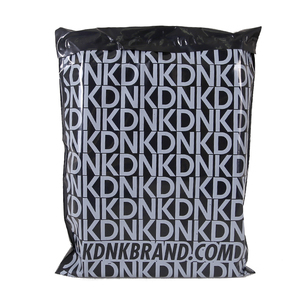 plástico pequeña logotipo impreso negro <span class=keywords><strong>bolsa</strong></span> de plástico Poly Mailer <span class=keywords><strong>para</strong></span> la entrega de embalaje de <span class=keywords><strong>ropa</strong></span> bolsas de envío - Product Image 2