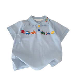 T-shirt Garçon Été 2026 Nouveau Style Enfant Manches Courtes T-shirt Fin pour Enfants Moyens et Petits Vêtements d'Été En Stock T-shirt Garçon - Product Image 6