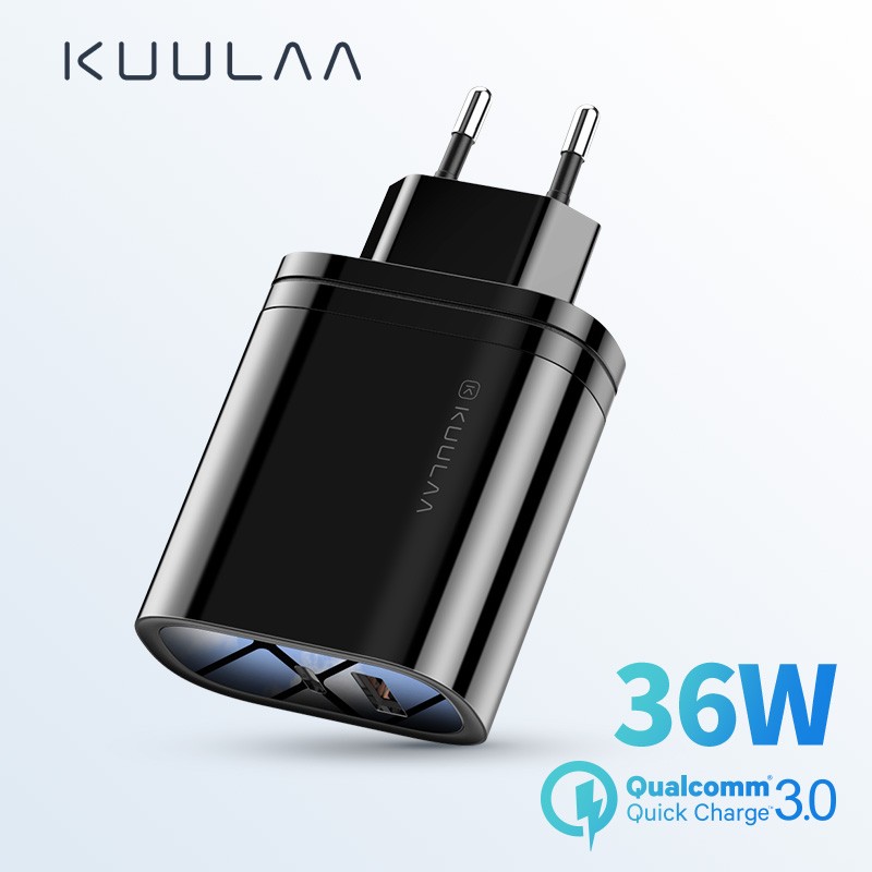 36 Вт USB Тип Двойной выход стандарта адаптер штепсельной вилки PD 3,0 дорожное сетевое быстрое зарядное устройство