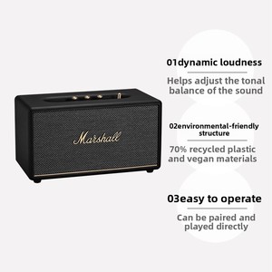 Haut-parleur Stanmore 3ème génération pour 5.2, 80W, basses profondes, stéréo, réglage des médiums-graves, audio domestique, bouton de réglage pour <span class=keywords><strong>Marshall</strong></span> - Product Image 2