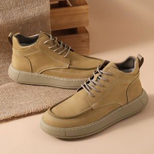 Zapatillas de cuero blanco con cordones, detalle de franja lateral negra en contraste, parte superior de grano suave, zapatillas bajas para correr, suela plana ligera y delgada - Product Image 5